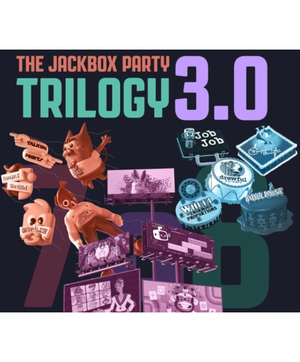 The Jackbox Party Trilogy 3.0 Steam Key GLOBAL